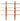 Pierre Chapo 'B17' Handcrafted Wood Shelf for Chapo Création for Two Enlighten