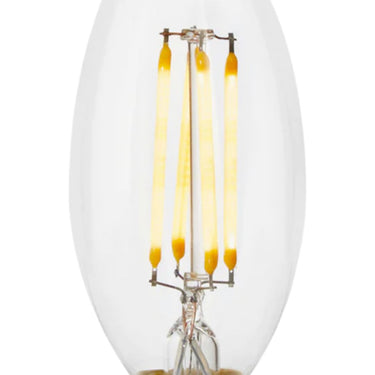 'Candle' Dimmable Clear Glass LED Bulb by Tala for Two Enlighten