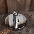 PH 2/1 portable chrome table lamp louis poulsen poul henningsen two enlighten outdoor lifestyle base detail 