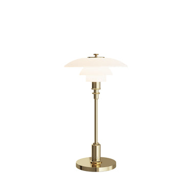 PH 2/1 portable brass able lamp louis poulsen poul henningsen two enlighten packshot