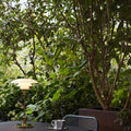 PH 2/1 portable brass table lamp louis poulsen poul henningsen two enlighten outdoor bistro lifestyle 
