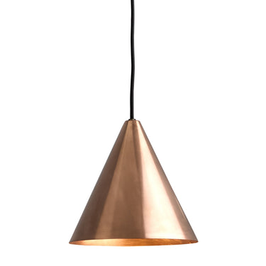 M5582 Large Tratten Pendant Hand Polished Copper two enlighten los angeles