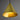 raw brass conical tratten pendant detail of shade