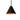 bronze painted conical pendant light with a copper interior on a white background