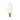 'Candle' Dim-to-Warm Frosted Glass LED Bulb by Tala for Two Enlighten