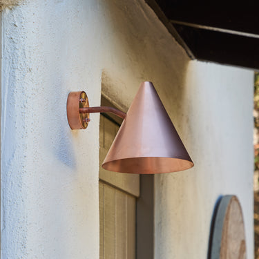 Hans-Agne Jakobsson Metal 'Tratten' Outdoor Sconce