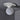 Flos Light Ball Ceiling light fixture with a spherical design on a gray ceiling. 