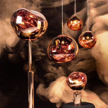 melt copper lights tom dixon entire range