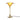 Gold table lamp on a white background