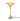 Gold table lamp on a white background