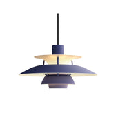 Poul Henningsen 'PH 5' Mini Pendant for Louis Poulsen Two enlighten monochrome dusty indigo
