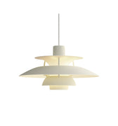 Poul Henningsen 'PH 5' Mini Pendant for Louis Poulsen Two enlighten monochrome pale blush