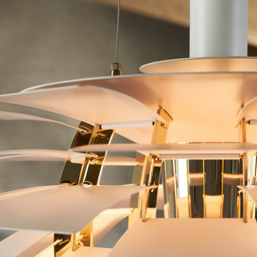 Poul Henningsen 'PH Artichoke' Pendant Light for Louis Poulsen two enlighten lifestyle detail 