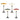 Poul Henningsen 'PH 3½-2½' Metal and Glass Table Lamp for Louis Poulsen