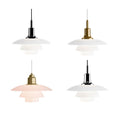 Poul Henningsen 'PH '3½-3' Glass Pendant for Louis Poulsen Two Enlighten all variants hero 