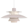 Poul Henningsen 'PH 5' Monochrome Pendant for Louis Poulsen two enlighten monochrome pale blush 