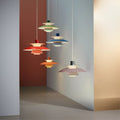 Poul Henningsen 'PH 5' Monochrome Pendant for Louis Poulsen two enlighten 
