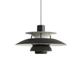 Poul Henningsen 'PH 5' Mini Pendant for Louis Poulsen Two enlighten  monochrome black packshot