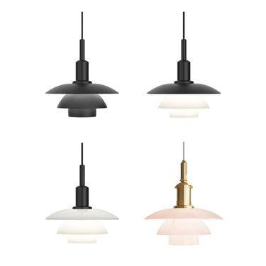 Poul Henningsen PH 3/3 Pendant Lamp for Louis Poulsen Two Enlighten all variants hero 