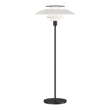 PH 80 Floor Lamp Hero Poul Henningsen Louis Poulsen Two enlighten  black and white packshot