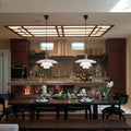Poul Henningsen 'PH 4½-4' Glass Pendant for Louis Poulsen Two enlighten dining kitchen 
