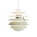 Poul Henningsen 'PH Snowball' Pendant for Louis Poulsen Two Enlighten  dusty green chrome 