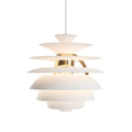 Poul Henningsen 'PH Snowball' Pendant for Louis Poulsen Two Enlighten soft white brass