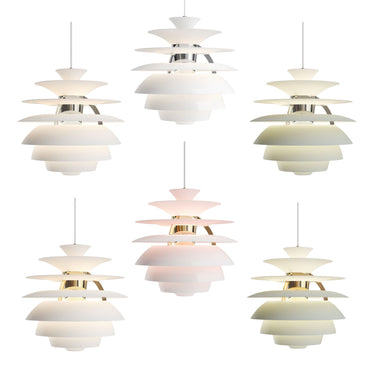Poul Henningsen 'PH Snowball' Pendant for Louis Poulsen Two Enlighten all variants hero 
