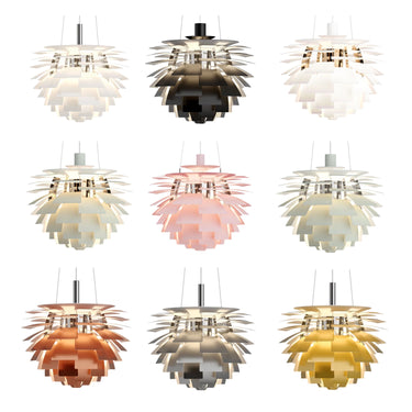 Poul Henningsen 'PH Artichoke' Pendant Light for Louis Poulsen two enlighten all variants hero 
