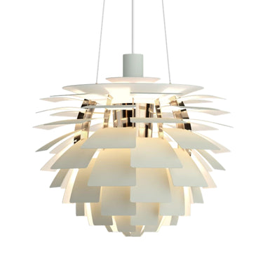 Poul Henningsen 'PH Artichoke' Pendant Light for Louis Poulsen two enlighten packshot dusty green brass