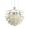Poul Henningsen 'PH Artichoke' Pendant Light for Louis Poulsen two enlighten packshot dusty green chrome 