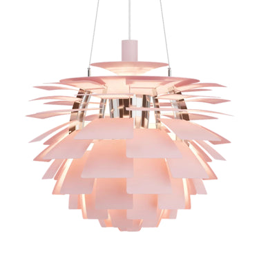 Poul Henningsen 'PH Artichoke' Pendant Light for Louis Poulsen two enlighten packshot pale rose