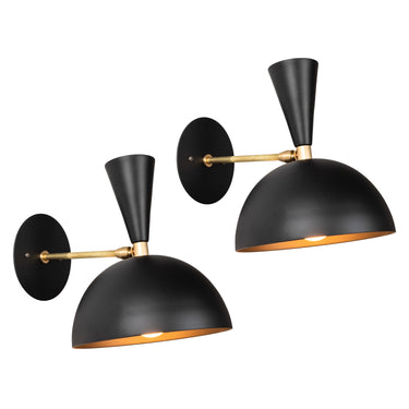 Pair of Large 'Lola II' Sconces for Two Enlighten