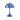 Verner Panton 'Panthella 160' Portable Table Lamp for Louis Poulsen lifestyle Blue panthella portable table lamp on a white background