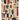 Colorful abstract patterned  modern kilim rug on a beige background