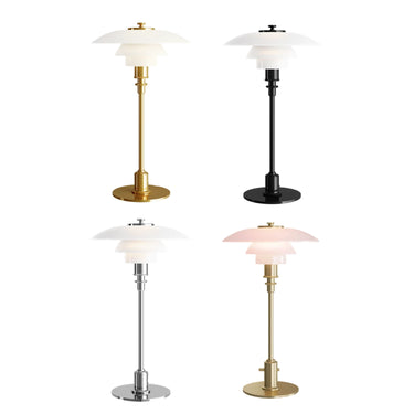 Poul Henningsen 'PH 2/1' Opal Glass Table Lamp for Louis Poulsen Two Enlighten packshot