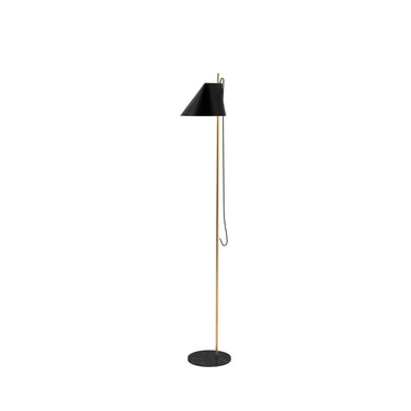 GamFratesi 'Yuh' Floor Lamp for Louis Poulsen two enlighten packshot black and brass 