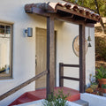 Hans-Agne Jakobsson Painted Metal  'Rulle' Outdoor Sconce for Orsjo Painted Silver in outdoor entryway