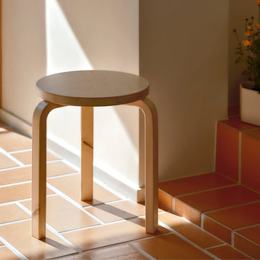 Birch 'Stool E60' by Alvar Aarto for Artek