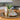 Decorative items on a tray in a kitchen setting