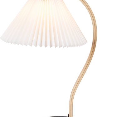 Timberline Table Lamp in Oak and Birch by Mads Caprani for GUBI packshot