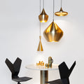 tom dixon beat stout brass series pendant two enlighten