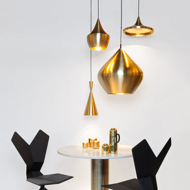 tom dixon beat stout brass series pendant two enlighten