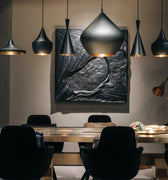  tom dixon beat pendants black two enlighten