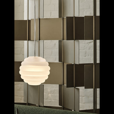 Tom Dixon Glass 'Press' Round Pendant