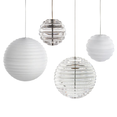 Tom Dixon Glass 'Press' Round Pendant