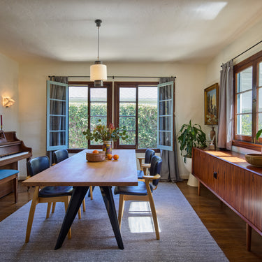 Large 1950s Stilnovo Glass and Metal Pendant