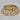 V3138 1960s Helena Tynell Model #A664 Amber Bubble Glass Flush Mount for Limburg for Two Enlighten