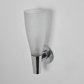 Pietro Chiesa for Fontana Arte Wall-mounted light fixture with a cone-shaped glass shade on a plain background for Two Enlighten 