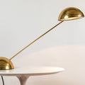 V3167 1970s Barbieri Marianelli Brass Bikini Table Lamps for Tronconi  Two Enlighten